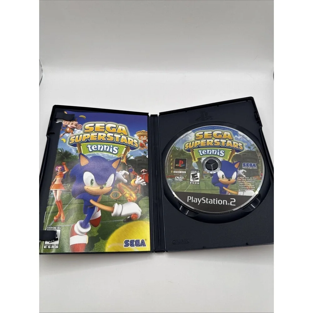 Sega‎ Superstars Tennis PS2 PlayStation 2 CIB